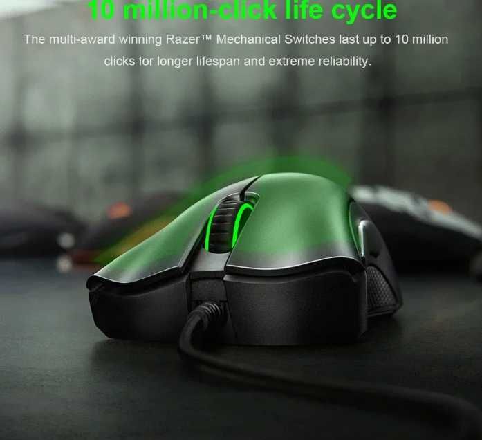 Rato Razer DeathAdder Essential Novo