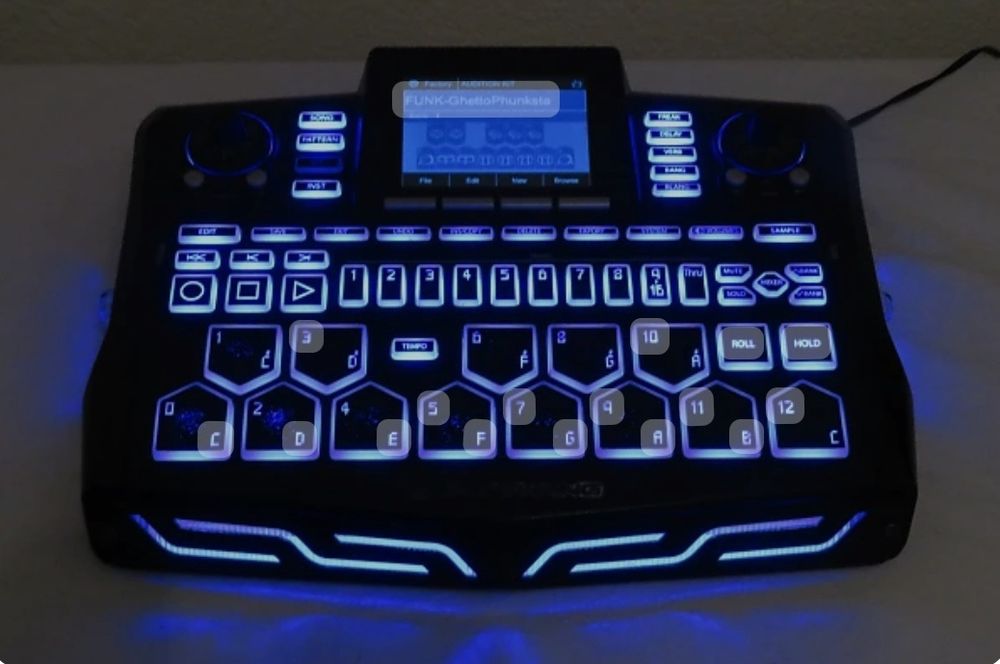 Sampler Grovebox Perkusja Syntezator Beat Thang