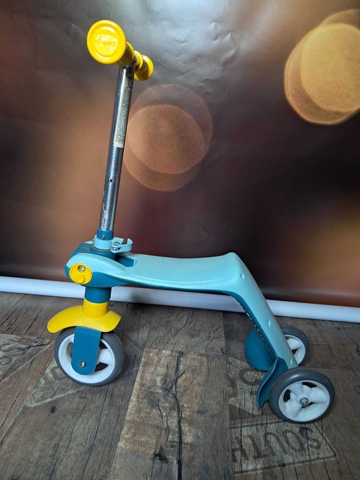 SMOBY rowerek 2w1 hulajnoga ,trójkołowa , jezdzik