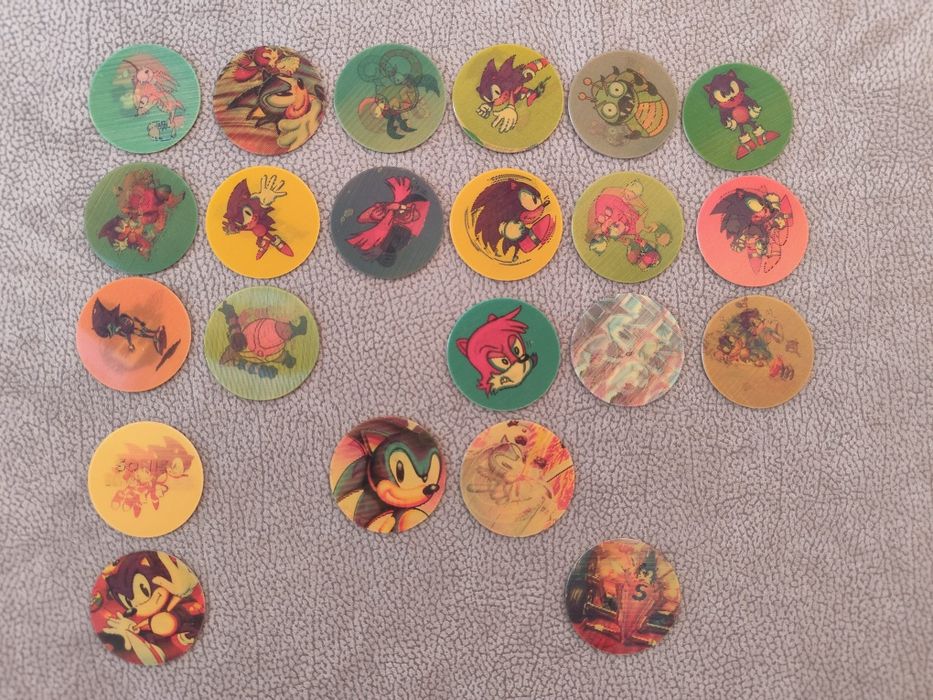 Tazos sonic mexe mexe