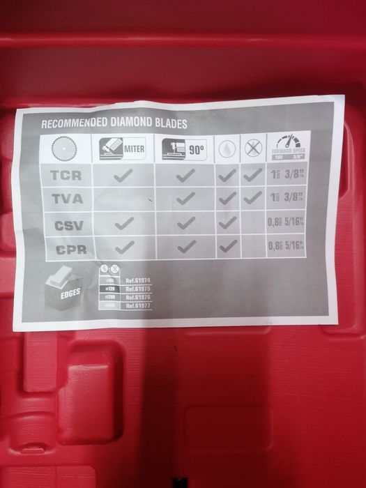 Kit Serra Circular TC-125 + kit guias e acessórios RUBI