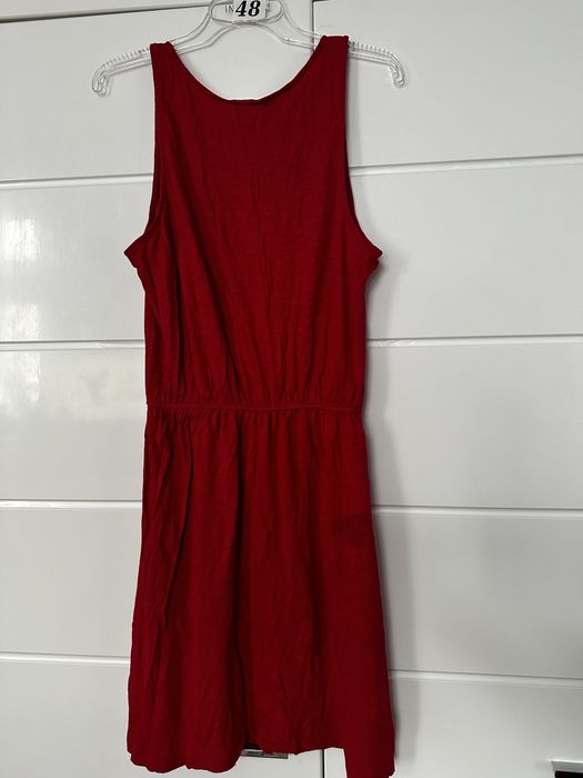 Wiszniowa sukienka rozmiar M H&M