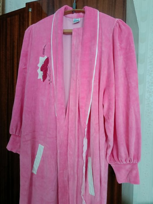 Халат вилюровый новый