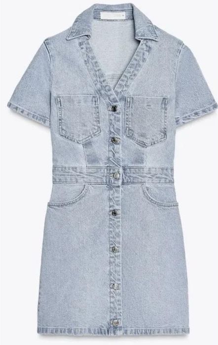 Джинсова сукня Zara сукня джинсова