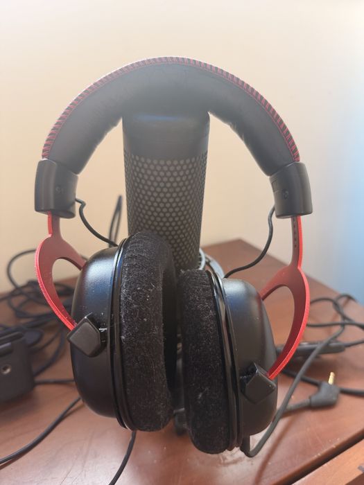 Headset, microfone e webcam
