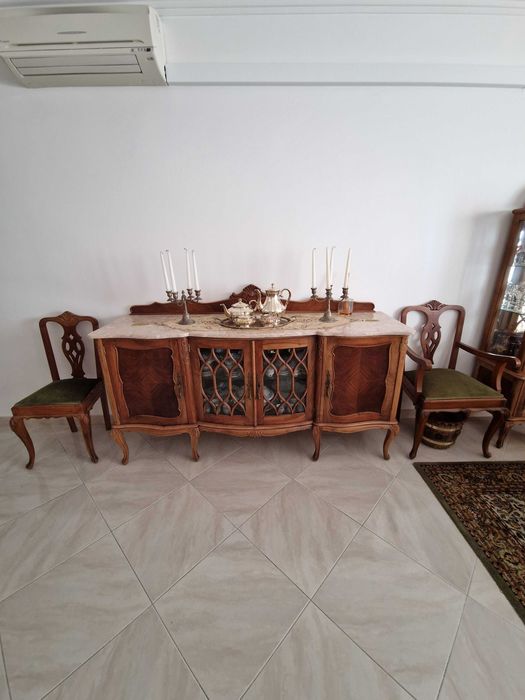 Mobília de Sala de Jantar Queen