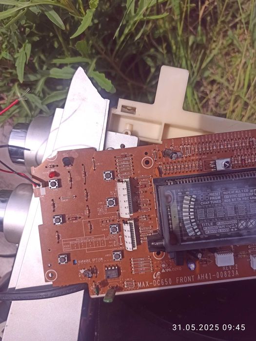 музыкальный центр САМСУНГ КС650 платы
упал с полки