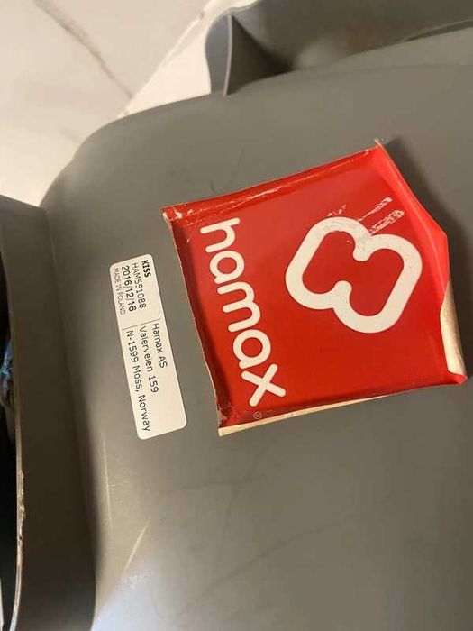 Hamax fotelik rowerowy unisex