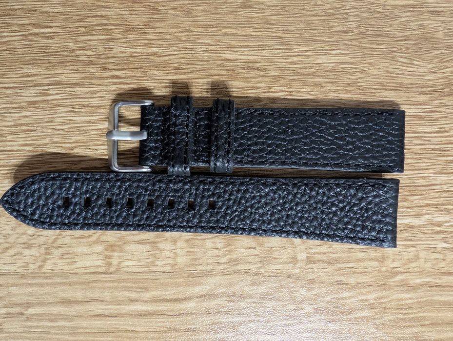 Pasek do zegarka męski skóra - 22 mm NOWY
