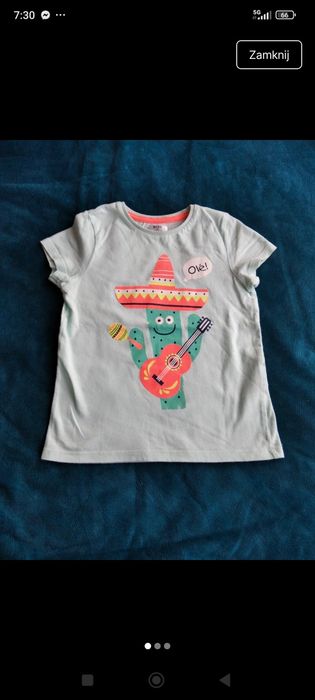 T-shirt rozmiar 110