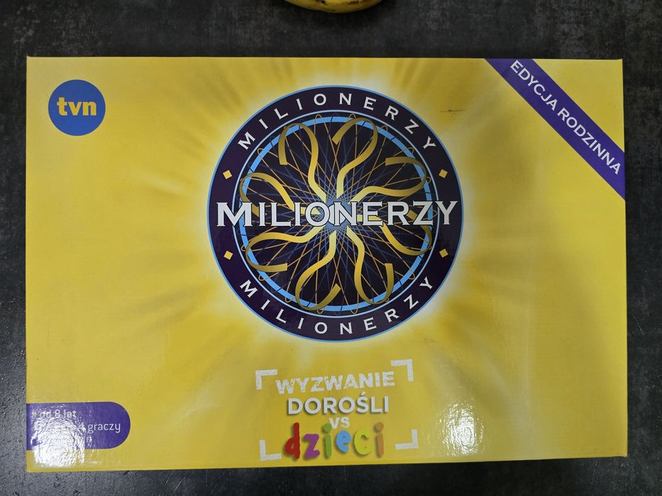 Milionerzy gra planszowa