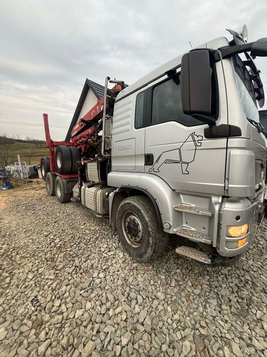 MAN TGS 26.480 z przyczepą