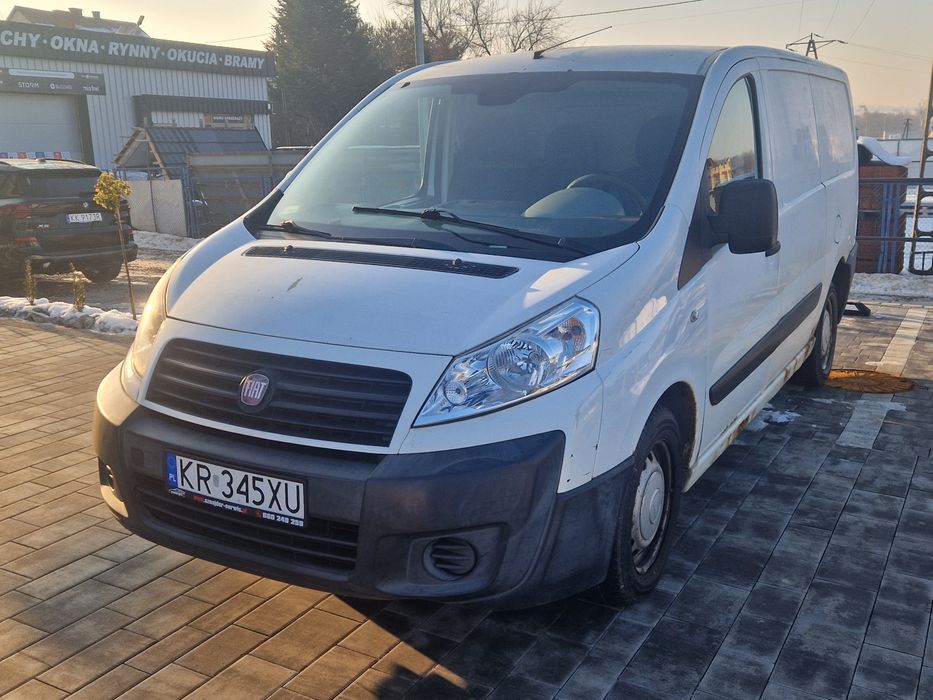 Fiat Scudo 23% Vat 2009r Klima 3os. Wieliczka