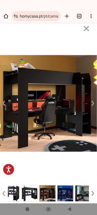 Vende-se cama gamer