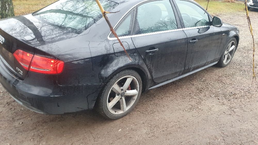 Audi a4 b8 Sline LY9B Maska Zderzak Błotnik Drzwi Uszczelka Klapa Tył