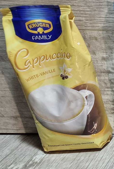 Niemieckie Cappuccino Kruger White-Vanille