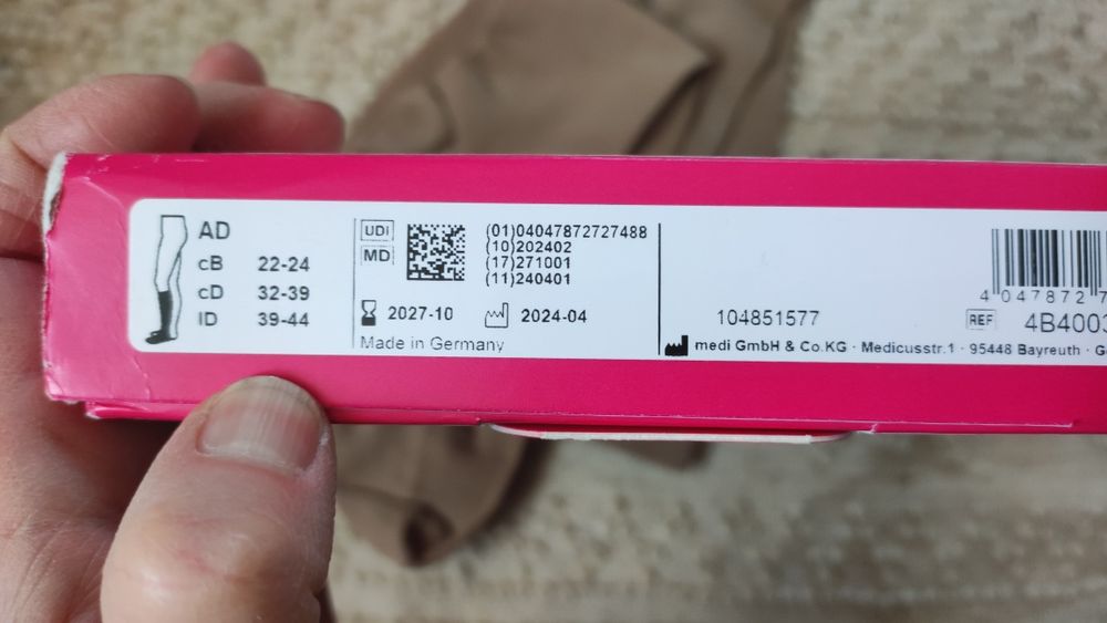 Schiebler Mediven компресійні панчохи, чулки гольфи CCL ІІ