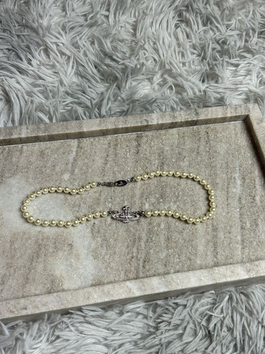 Vivienne Westwood Pearl Long Necklace намисто підвіска