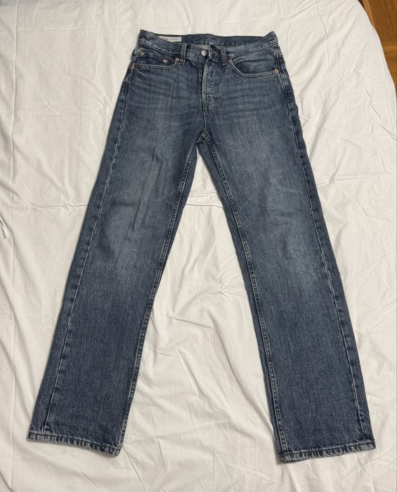 Сині джинси Zara eur36(straight jeans)