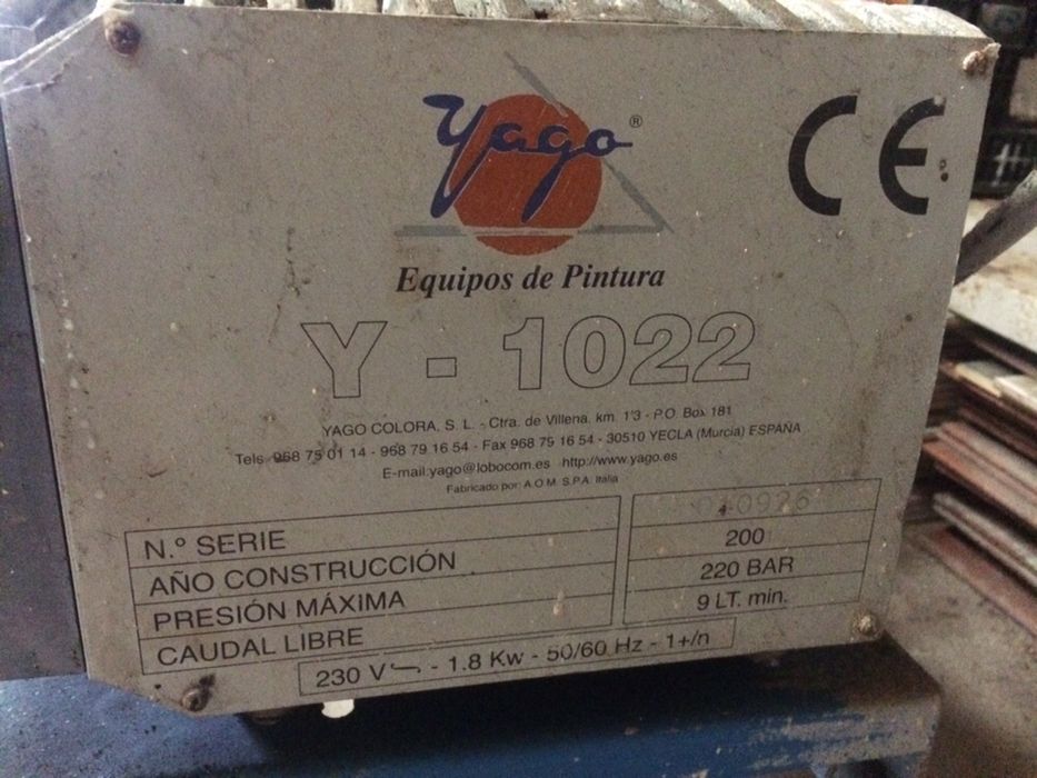 Máquina de pintar YAGO