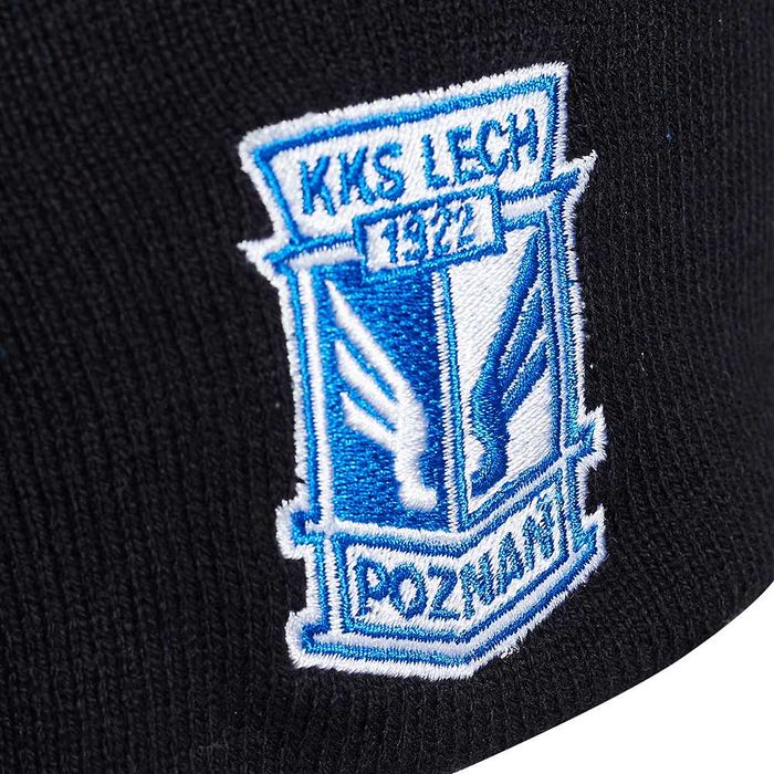 Czarna czapka PUMA LECH POZNAŃ dla prawdziwego kibica