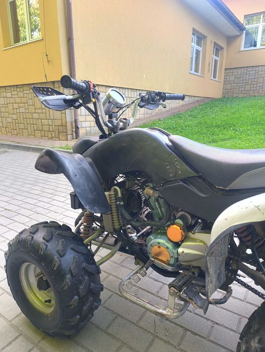 Quad 250 Bashan ciecz po serwisie