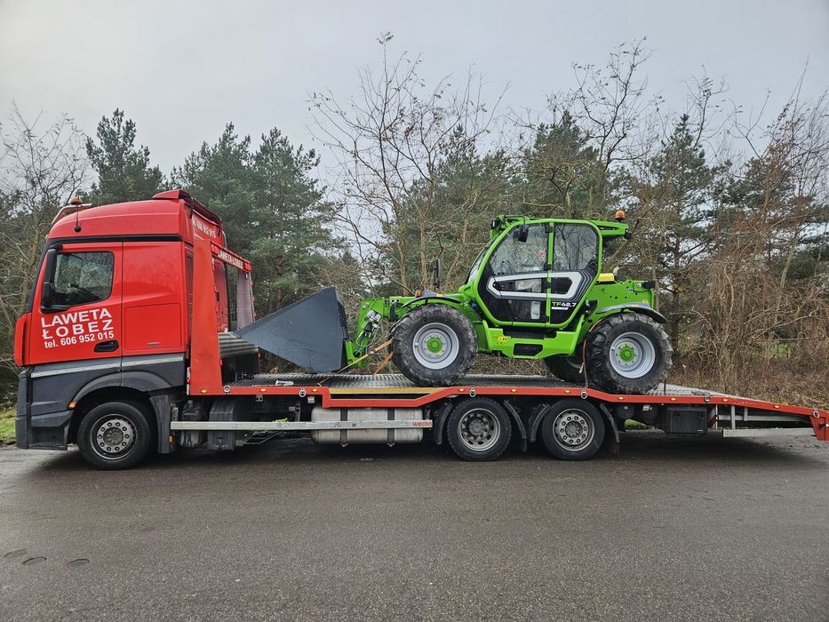 Pomoc Drogowa Chociwel transport maszyn ciągników