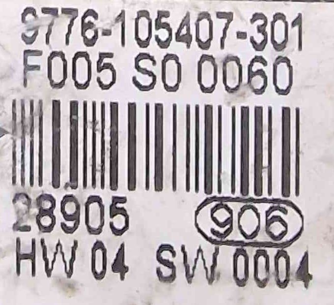 Elevador Vidros Trás Direito 9776-105407-301 - VW GOLF IV