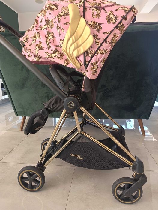 Wózek spacerowy CYBEX Mios 2 Jeremy Scott – Cherubs różowe cherubinki