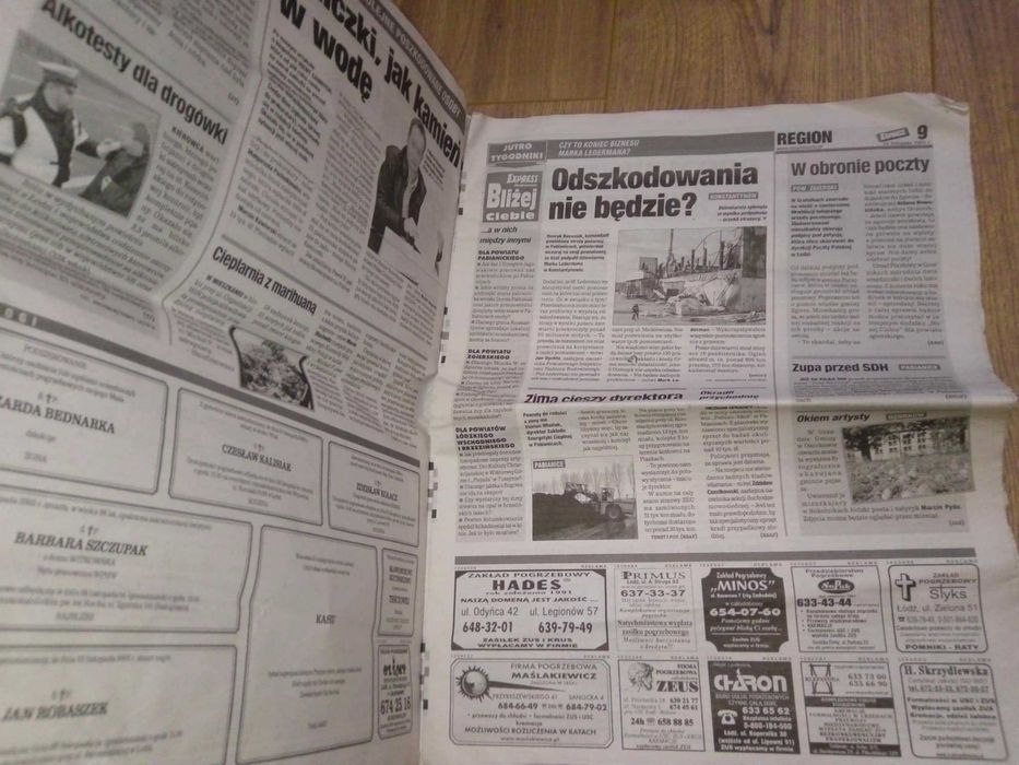 Express Ilustrowany Tygodnik Łódzka Gazeta 25 listopada 2005