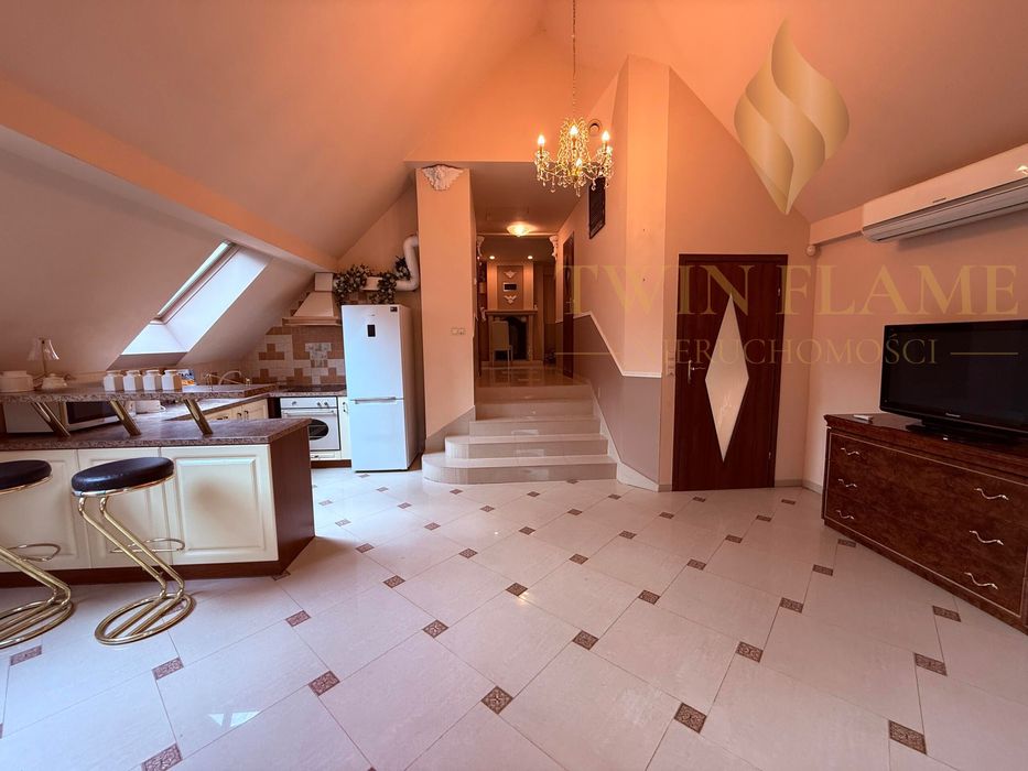 Apartament z kominkiem 90m, przy lesie Kabackim i ogrodzie Botanicznym