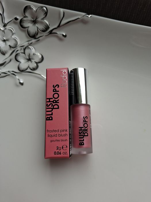 Rodial Blush Drops róż i błyszczyk odcień Frosted Pink 2g