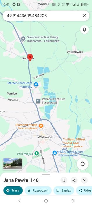 Działka budowlana na sprzedaż