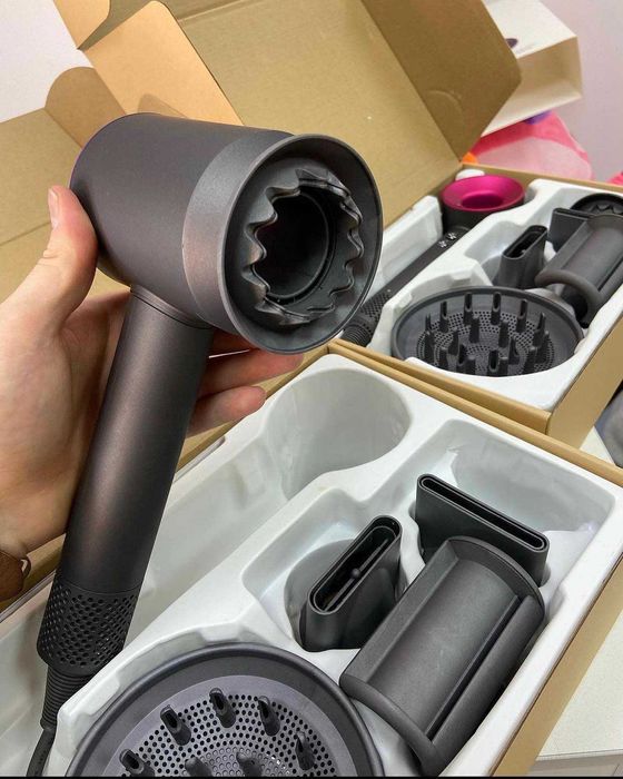 Фен Dyson Supersonic з 5 магнітними насадками та іонізацією 1600W