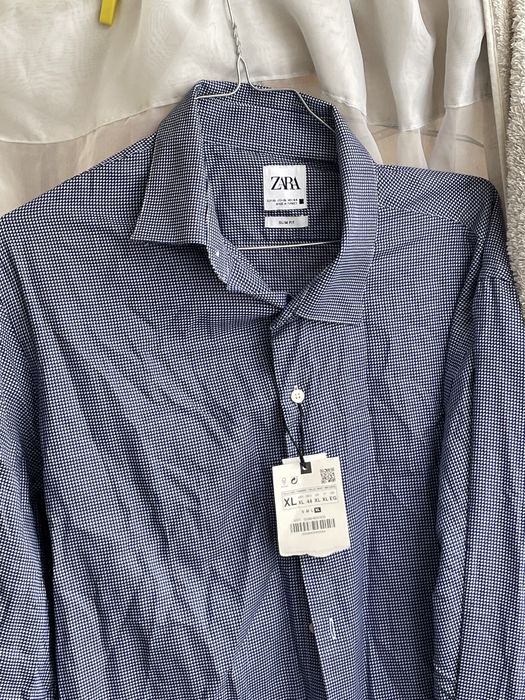Camisa homem Zara Slim Fit XL NOVA COM ETIQUETA