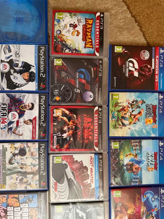 Gry 21 sztuk - PS1, PS2, PS3, PS4 (sprzedaję też pojedynczo)