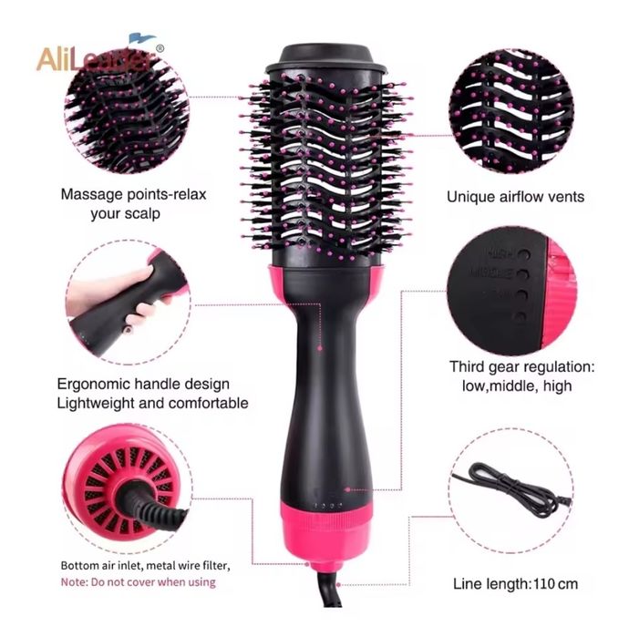 Фен-браш/ щітка для сушіння та укладки волосся