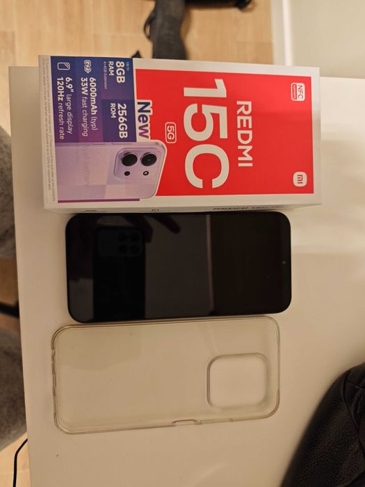 Xiaomi Redmi 15C, 5G, GB de RAM e extensão 4+4