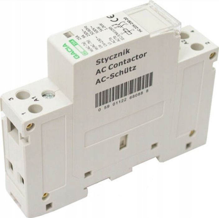 Stycznik modułowy GACIA 25A HC-25A 2-torowy