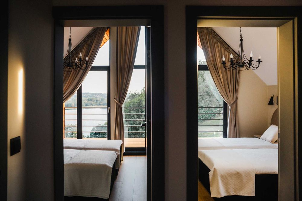 Domek na Kaszubach z jacuzzi i sauną na wyłączność 1