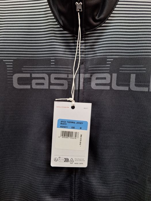 Bluza rowerowa CASTELLI APICE THERMAL męska M