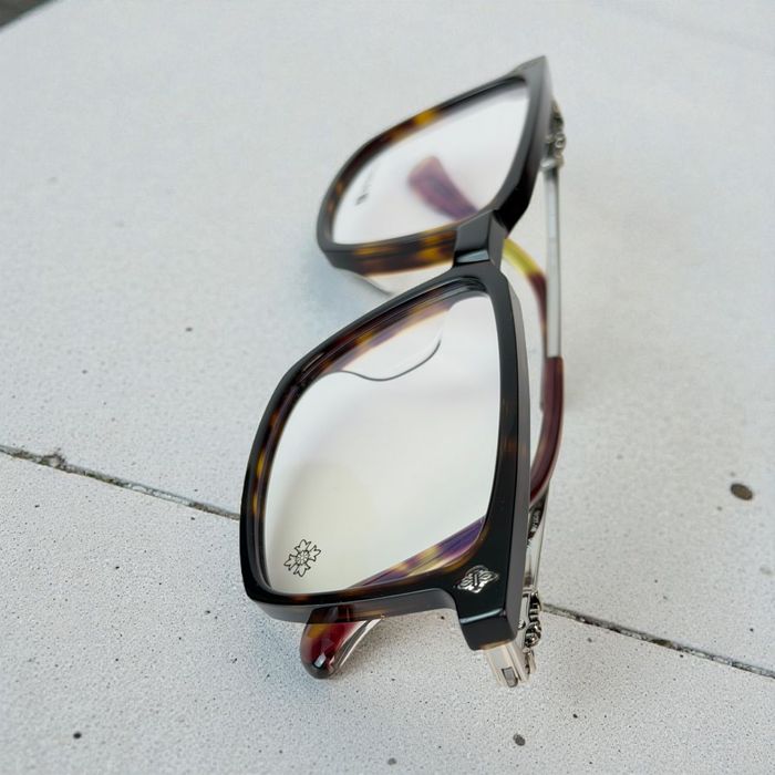 Okulary gotyckie oprawki acetat tytan tortoise