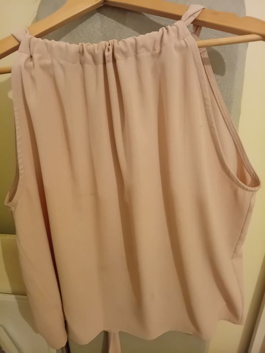 Blusa rosa chiffon