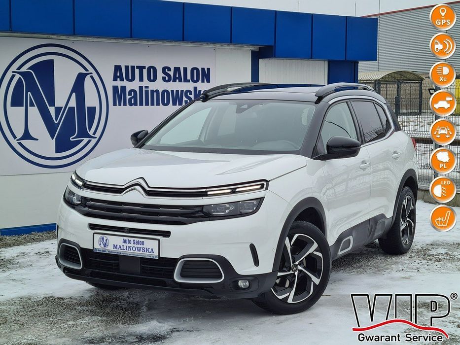 Citroën C5 Aircross Szyberdach Navi Kamera El+Grzane Fotele El.Klapa ParkAssist Wolne Ręce