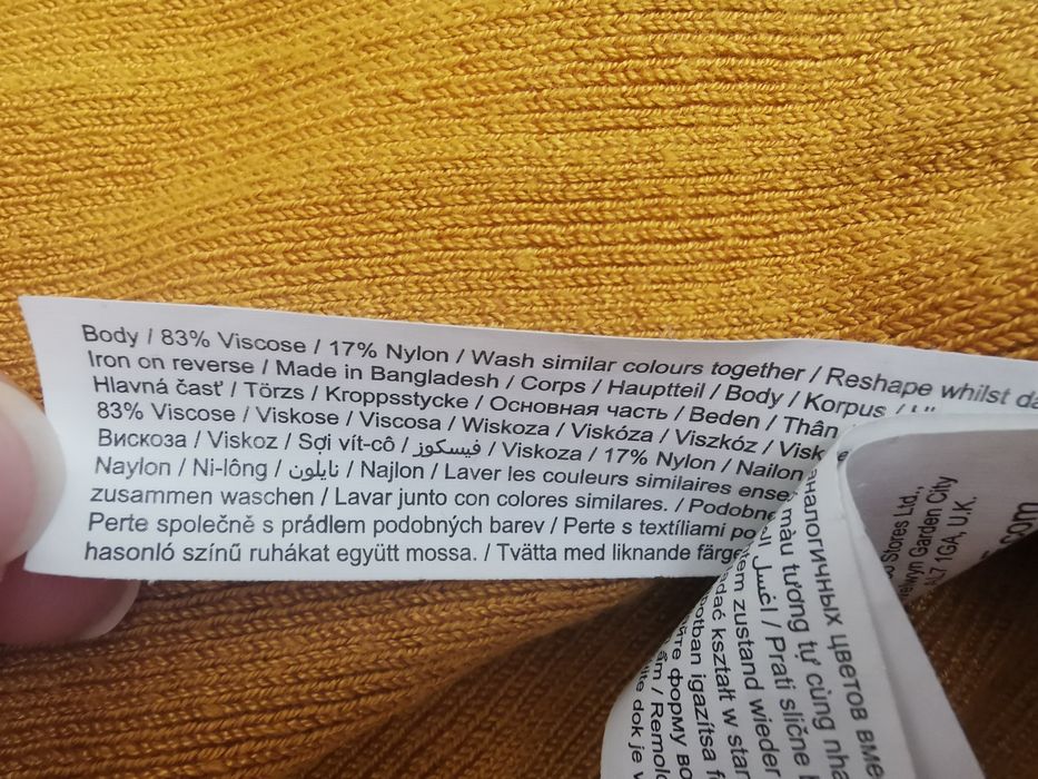 Sweterek nietoperz XS/S