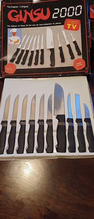 Noże GINSU 2000 - stainless stel - zestaw 10 noży - nóż do STEKA