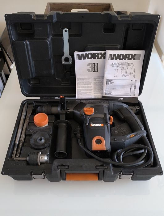 Martelo percutor / Martelete Worx Plus Novo