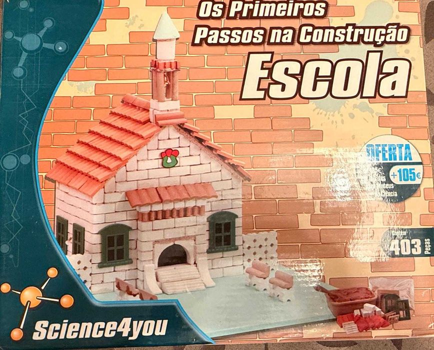 Science4you – Os Primeiros Passos na Construção: Escola