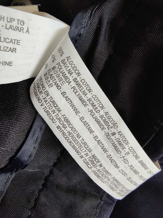 Джинсы брюки Zara Man USA w30 stretch navy.