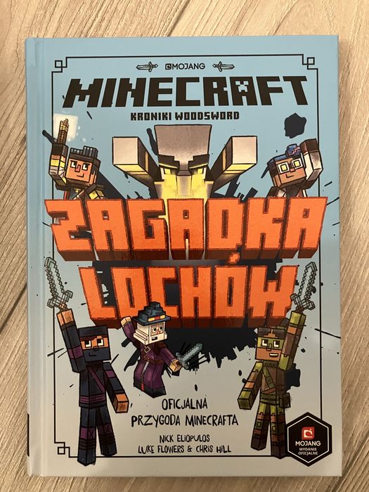 Książki minecraft - woodsord - 5 tomów